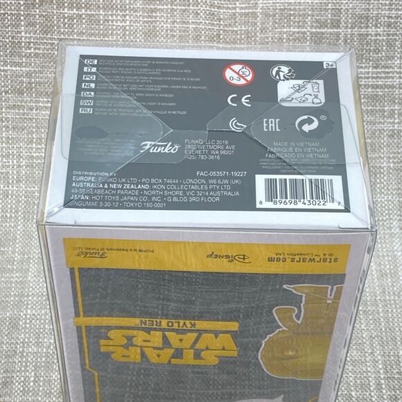 Funko POP! Disney Star Wars Kylo Ren #194 Gold Metalic Walmart Exclusive - Picture 6 of 6